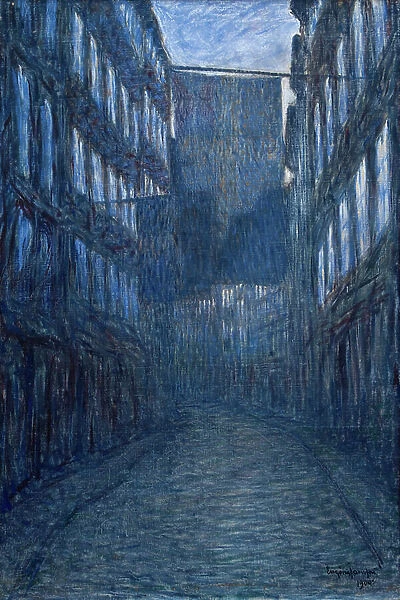 Osterlanggatan, 1904 (oil on canvas)
