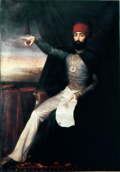 Ottoman Empire: Portrait of Sultan Mahmud II (1784-1839)'