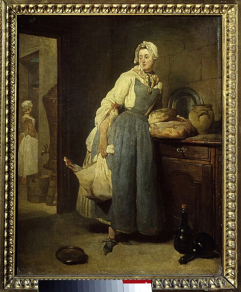 The outfitter. Painting by Jean Baptiste Simeon Chardin (1699-1779) 18th century Sun