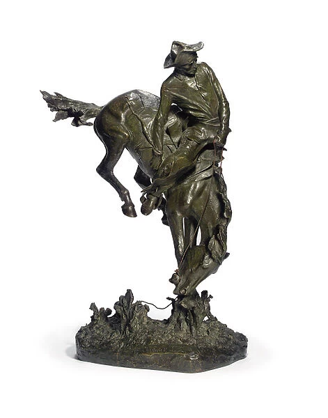 The Outlaw (bronze with brownish-green patina)