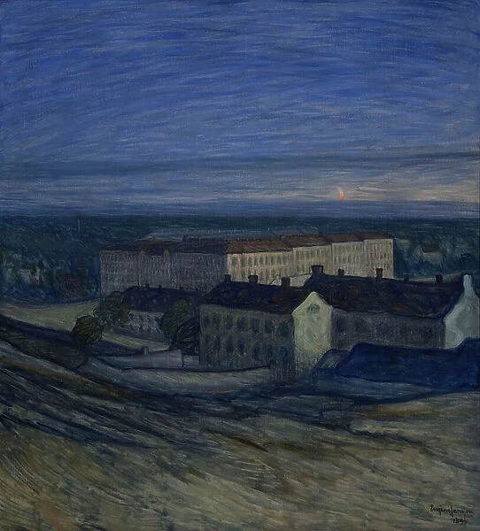 Outskirts, 1899 (oil on canvas)