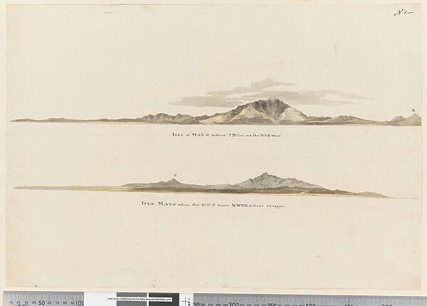 Page 1 (a) Profile of the coast of the Isle of Mayo, Cape Verde Islands