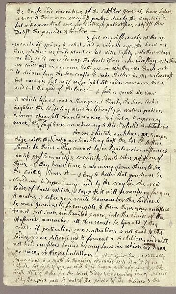 Page 2, Letter from Abigail Adams to John Adams, 31 March - 5 April 1776 (ink on paper)