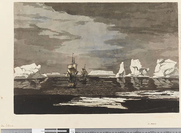Page 28 Ice islands with the Resolution and Adventure, 1768-75 (w  /  c)