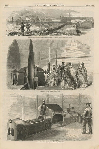 Page from the Illustrated London News (engraving)