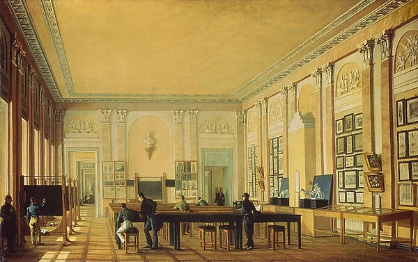 Painting Atelier in the Moscow Art School, c. 1830 (oil on canvas)