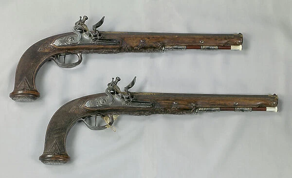 Pair of honor pistols offered to General Desaix, 1701-1799