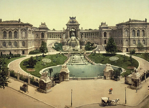 Palace Longchamps, Marseilles, France, c.1890-c.1900