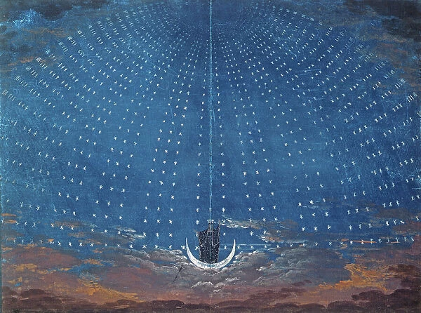 The Palace of the Queen of the Night, set design for The Magic Flute by