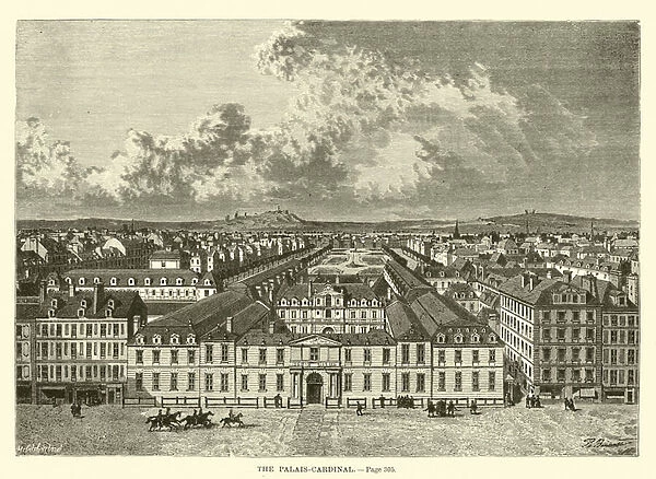 The Palais-Cardinal (engraving)
