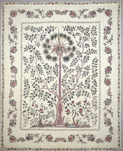 Palampore, c.1750 (cotton)