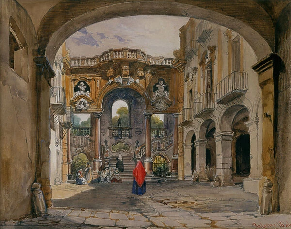 Palermo, 1844 (w  /  c)