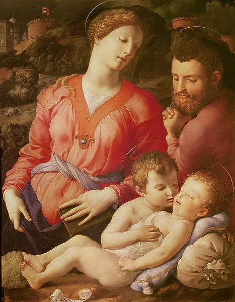 The Panciatichi Holy Family, c. 1540 (oil on wood)