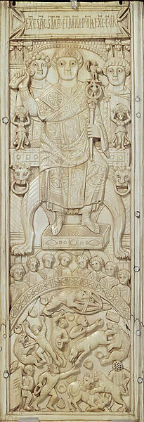 Panel from the Diptych of Consul Areobindus, Constantinople