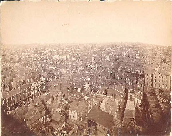 Panorama of Philadelphia from Sparks shot tower, Northwest view
