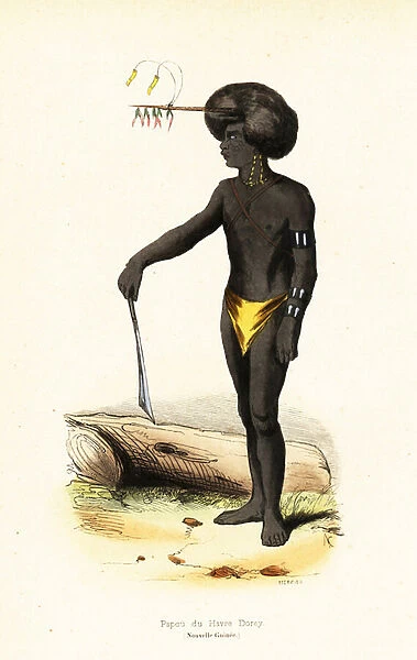 Papuan man of Dory Harbour, West Papua