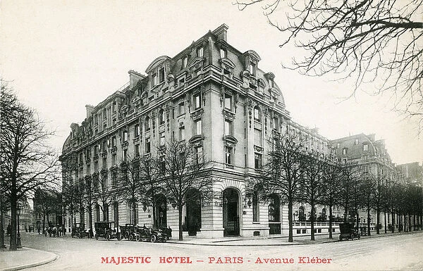Paris: Hotel Majestic, avenue Kleber (Place de l Etoile)