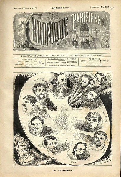 Parisian Chronicle, 1881_5_8 - Illustration by Henri Demare (1846-1888)