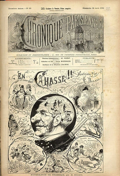 Parisian Chronicle, 1881_8_28 - Illustration by Henri Demare (1846-1888)