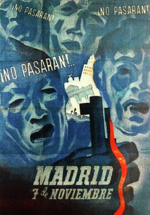 Framed Print : No Pasaran! Framed Print : No Pasaran!