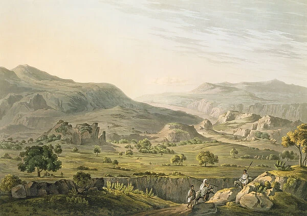 The Pass of Atbara in Abyssinia, engraved by Daniel Havell (1785-1826) 1809 (aquatint)