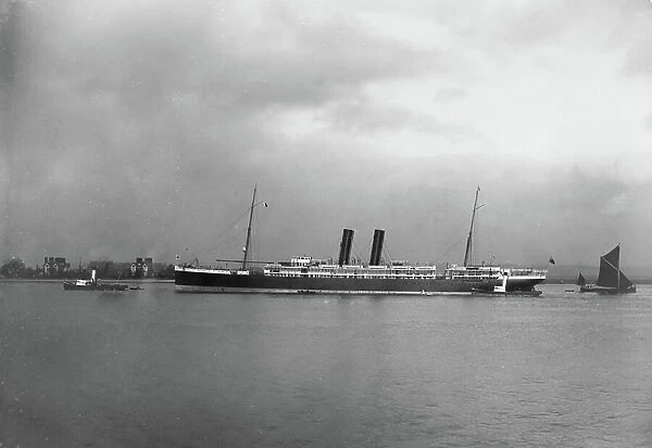 Passenger liner 'Ortona' (Br, 1899) Pacific Steam Nav Co Ltd., 1899 (photo)
