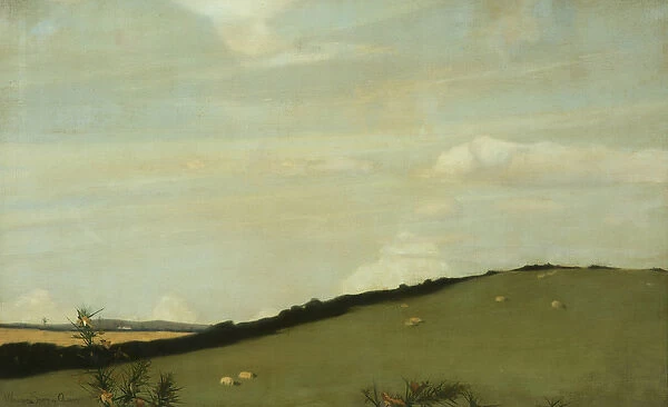 Pastoral (oil on canvas)