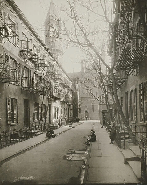 Patchen Place, Greenwich Village, New York, 1916-20 (b  /  w photo)