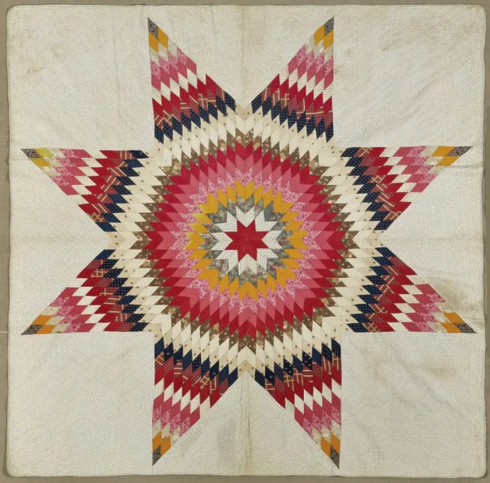 Framed Print : Patchwork Quilt (cotton)
