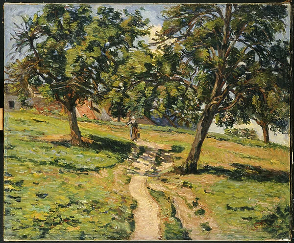 Path at Damiette, c. 1886 (oil on canvas)