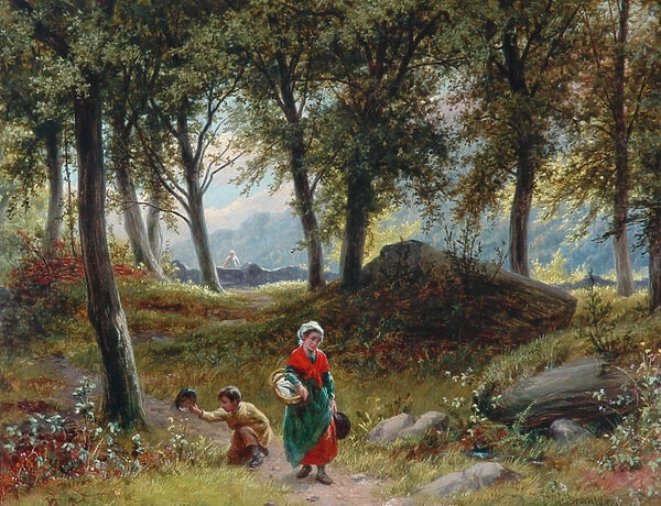The Path Through The Woods, 1795 (oil on canvas)