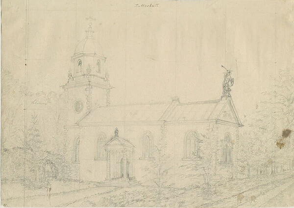 Patshull Church: pencil drawing, nd [1762-1802] (drawing)