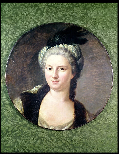 Pauline-Felicite de Nesle (1712-41) Countess of Vintimille (oil on canvas)