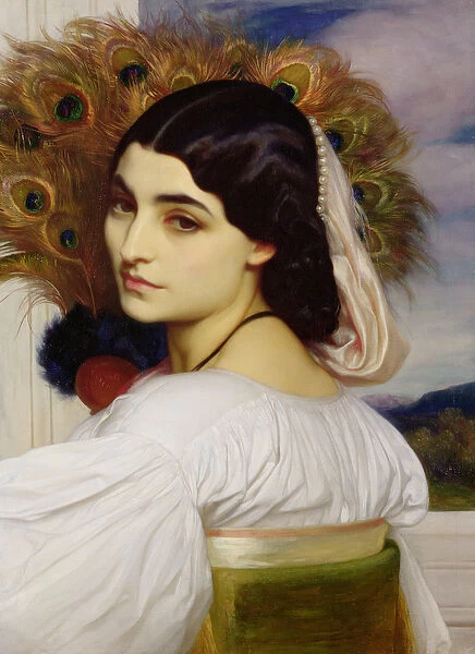 Pavonia, 1859 (oil on canvas)