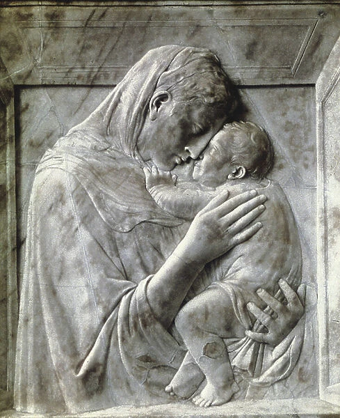 The Pazzi Madonna (Virgin and Child), c1417-18 (marble)