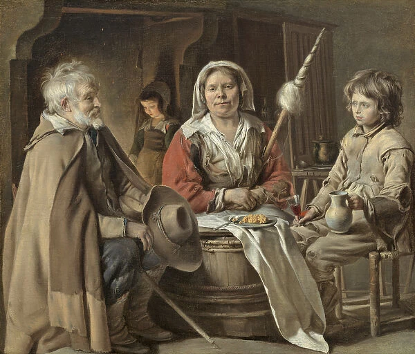 Peasant Interior, c. 1645 (oil on canvas)
