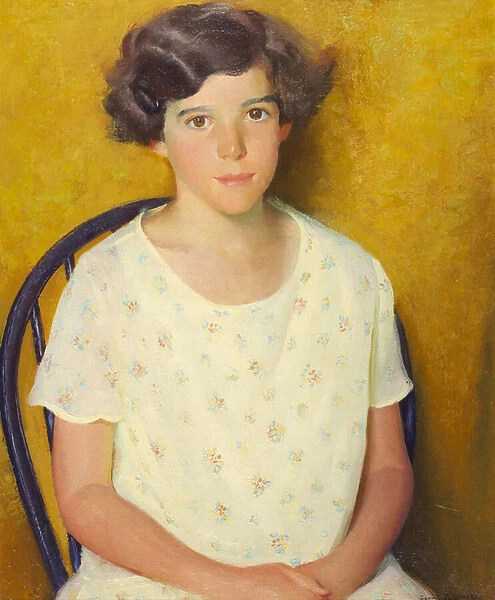 Peggie, 1927 (oil on canvas)
