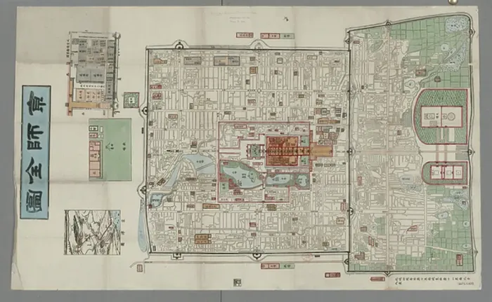 Framed Print : Peking. BL3261459 Peking; British Library, London, UK; (add.info.