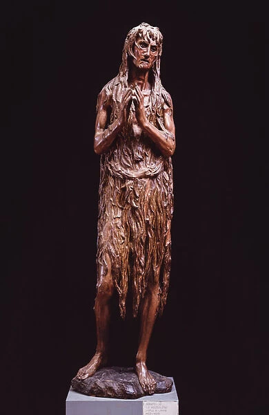 Penitent Magdalene, 1453-1455 (wooden statue)