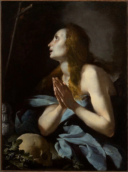 The Penitent Magdalene, 17th century (oil on canvas)