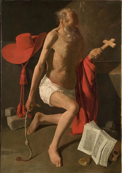 The Penitent St. Jerome (oil on canvas)