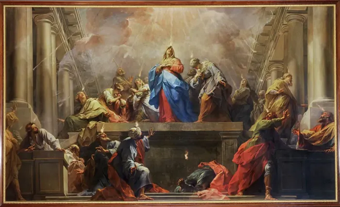 Framed Print : Pentecost. ELS9069015 Pentecost... by Restout, Jean Framed Print : Pentecost. ELS9069015 Pentecost... by Restout, Jean