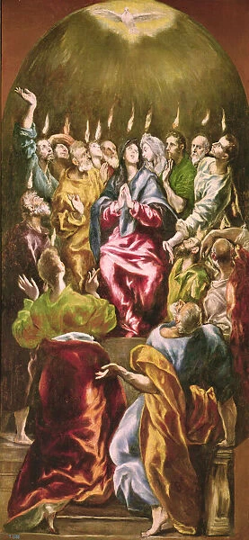 The Pentecost, c. 1604-14 (oil on canvas)