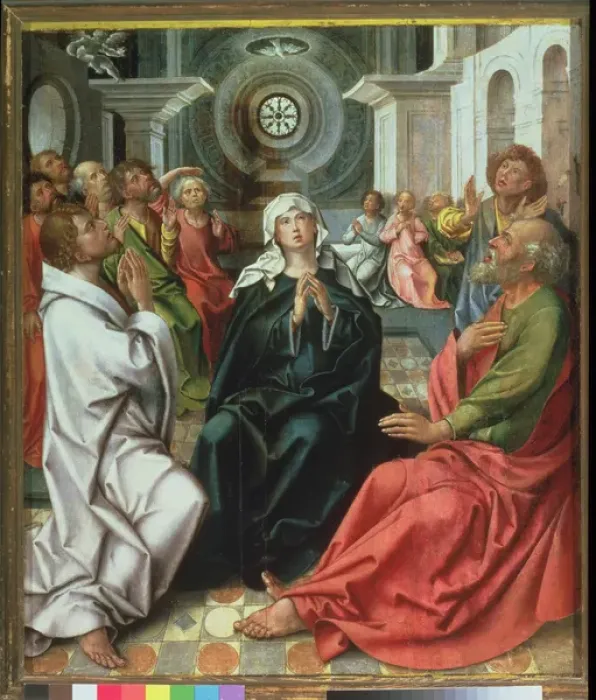 Framed Print : Pentecost (panel)