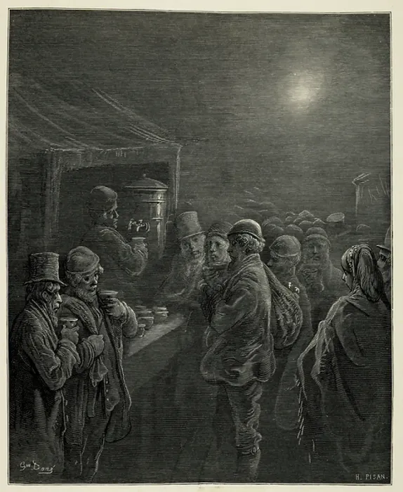 Framed Print : People drinking liquid refreshment