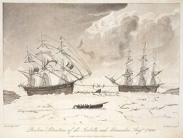 Perilous situation of the Isabella and Alexander, 7th August 1818