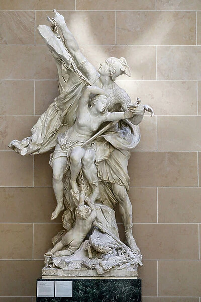 Perseus and Andromeda, 1678-1684 (Carrara marble)