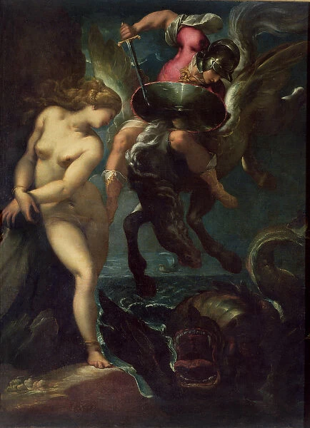 Perseus and Andromeda, c. 1610 (oil on canvas)