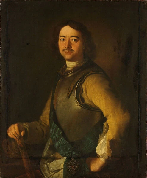 Peter the Great, Tsar of Russia, 1700-49 (oil on canvas)