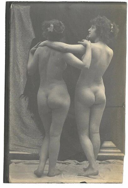 Pettigrew sisters, 22 August 1891 (platinum print)
